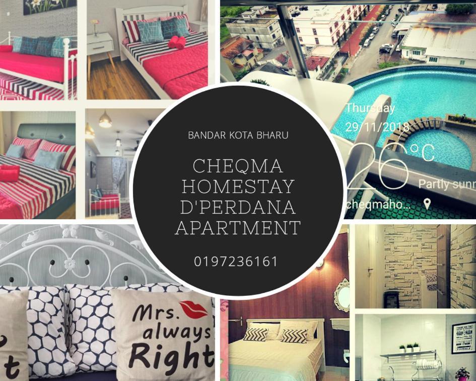 Cheqma D'Perdana Apartment Kota Bharu Kültér fotó